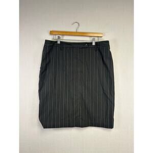 Woman's‎ Attention Pencil Black Dress Skirt - Size 12 Professional Career Office